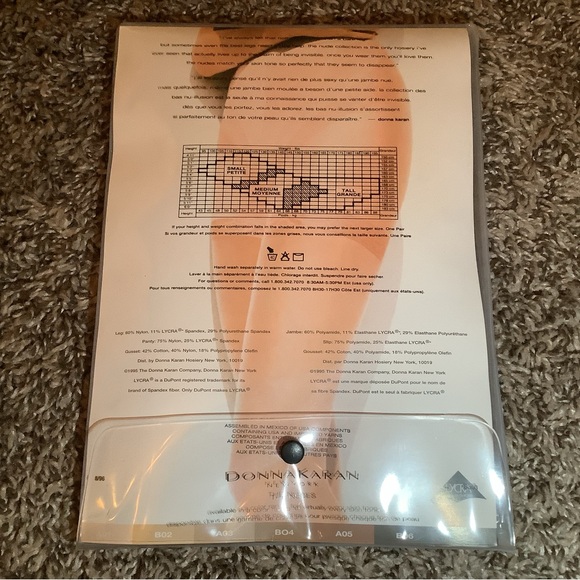 Donna Karan the nudes essential toners pantyhose, color B06, size: M - Picture 5 of 12